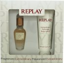 Replay Jeans Original for Her Gavesæt 20ml EDT Spray + 100ml Body Lotion