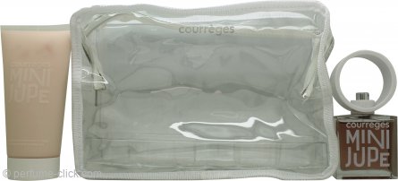 Courrèges Mini Jupe Gift Set 1.7oz (50ml) EDP + 5.1oz (150ml) Body Cream