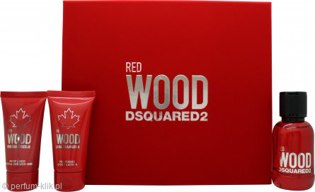 dsquared² red wood woda toaletowa 50 ml   zestaw