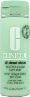 Clinique All About Clean Liquid Facial Soap 200ml Extra-Mild