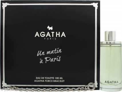 Agatha Paris Un Matin à Paris Gift Set 3.4oz (100ml) EDT Spray + Bracelet