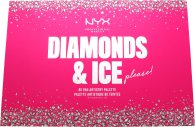 NYX Diamonds & Ice 80 pan Artistry Eyeshadow Palette 64g