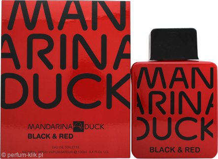 mandarina duck black & red