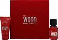 DSquared² Red Wood Geschenkset 30ml EDT + 50ml Body Lotion