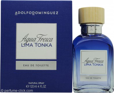 Adolfo Dominguez Agua Fresca Lima Tonka Eau de Toilette 4.1oz (120ml) Spray