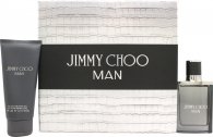 Jimmy Choo Man Gift Set 50ml EDT + 100ml All Over Dusch Gel
