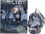 Police To Be Camouflage Blue Eau de Toilette 4.2oz (125ml) Spray