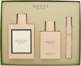 Gucci Bloom Gift Set 3.4oz (100ml) EDP + 3.4oz (100ml) Body Lotion + 0.3oz (7.4ml) EDP