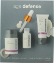 Dermalogica Age Defense Kit 13g Daily Superfoliant + 0.3oz (10ml) Biolumin-C Serum + 0.4oz (12ml) Dynamic Skin Recovery SPF50