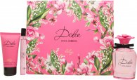 Dolce & Gabbana Dolce Lily Geschenkset 75 ml EDT + 10 ml EDT + 50 ml Körperlotion