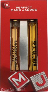Marc Jacobs Perfect Purse Pen Spray Geschenkset 10ml Perfect EDP + 10ml Perfect Intense EDP