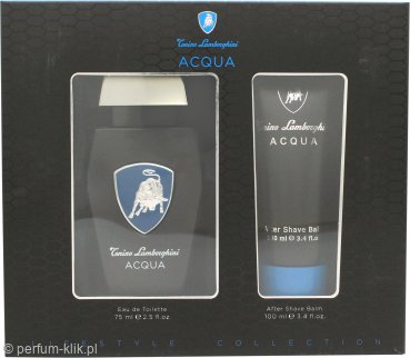 tonino lamborghini acqua woda toaletowa 75 ml   zestaw 