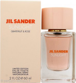 Jil Sander Sunlight Grapefruit & Rose Eau de Toilette 60ml Spray - Limited Edition