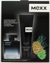 Mexx Black Man Gift Set 1.0oz (30ml) EDT + 1.7oz (50ml) Shower Gel