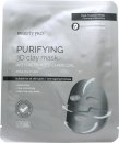 Beauty Pro Purifying 3D Clay Activated Charcoal Ansiktsmaske - 1 Stykk