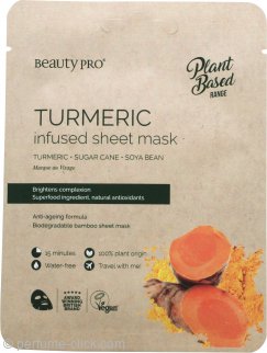 Beauty Pro Turmeric Infused Sheet Mask - 1 Piece