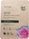 Beauty Pro Rose Infused Ansiktsmaske - 1 Stykk
