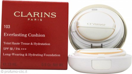 Clarins Everlasting Cushion Foundation SPF50 13ml - 103 Ivory