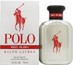 Ralph Lauren Polo Red Rush Eau de Toilette 2.5oz (75ml) Spray