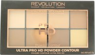 Makeup Revolution Pro HD Powder Contour Palette 20g - Light Medium