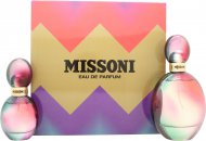 Missoni Missoni (2015) Gift Set 3.4oz (100ml) EDP + 1.0oz (30ml) EDP