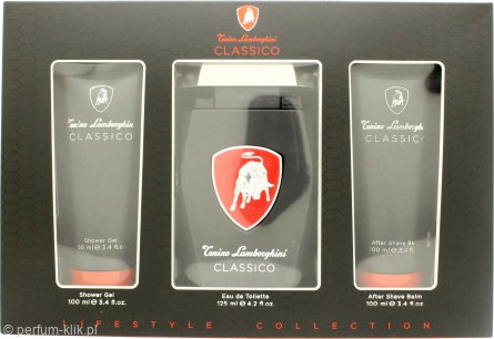 tonino lamborghini classico woda toaletowa 125 ml   zestaw