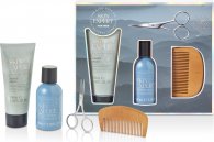 The Kind Edit Co. Skin Expert Beard Gift Set 100ml Beard Oil + 100ml Beard Wash + Comb + Scissors