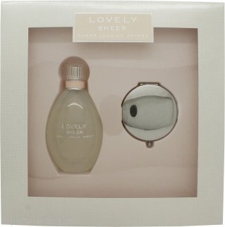 Sarah Jessica Parker Lovely Sheer Gift Set 3.4oz (100ml) EDP + Compact Mirror