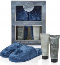 The Kind Edit Co. Skin Expert Slipper Gift Set 150ml Hair & Body Wash + 150ml Face Wash + 1 Pair Slippers