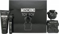 Moschino Toy Boy Geschenkset 50ml EDP + 50ml Aftershave Balsam + 50ml Bad & Duschgel