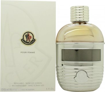 Refillable Parfum Pour Moncler 5.1oz Femme de Eau (150ml) Spray