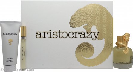 Aristocrazy Intuitive Gift Set 2.7oz (80ml) EDT + 2.5oz (75ml) Body Lotion + 0.3oz (10ml) EDT