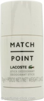 Lacoste Match Point Deodorant 75g Stick