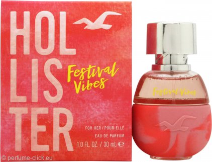 Hollister Festival Vibes For Her Eau de Parfum 30ml Spray
