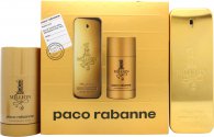 Paco Rabanne 1 Million Gavesett 100ml EDT Spray + 75ml Deodorant Stift