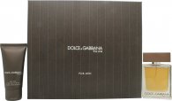 Dolce & Gabbana The One For Men Gift Set 50ml EDT + 50ml Aftershave Balm
