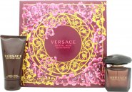 Versace Crystal Noir Gift Set 1.0oz (30ml) EDP + 1.7oz (50ml) Body Lotion