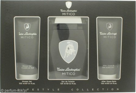 tonino lamborghini mitico woda toaletowa 125 ml   zestaw