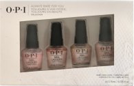 OPI Always Bare For You Nail Polish Collection Gift Set 4 Pieces