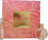 Hollister Wave for Her Gift Set 50ml EDP + 15ml EDP