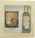 Durance Provence France Gingerbread Gift Set 180g Candle + 100ml Room Spray