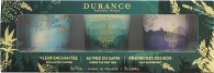 Durance Provence France Candles Gavesett 75g Under The Pine Tree Lys + 75g Raspberry Of The Woods Lys + 75g Enchanted Flower Lys
