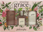 Philosophy Amazing Grace Gift Set 60ml EDT + 240ml Shower Gel + 240ml Body Lotion