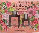 Philosophy Amazing Grace Ballet Rose Gift Set 60ml EDT + 15ml EDT