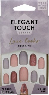 Elegant Touch Luxe Looks 24 Nepnagels met Lijm - Best Life