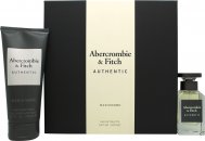 Abercrombie & Fitch Authentic Man Geschenkset 50 ml EDT + 200 ml Haar & Körperwäsche