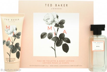 ted baker mia woda toaletowa 50 ml   zestaw