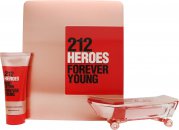 Carolina Herrera 212 Heroes Forever Young Geschenkset 80 ml EDP + 100 ml Körperlotion