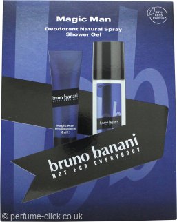 Bruno Banani Magic Man Gift Set 75ml Deodorant Natural Spray + 50ml Shower Gel