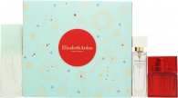 Elizabeth Arden Holiday Fragrance Gift Set 10ml Red Door EDT + 10ml White Tea EDT + 15ml Green Tea Scent Spray